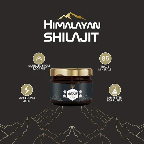 Miniatura 3 de Resina Shilajit de 1.06 onzas/30 gm de grado de alta potencia para hombres y mujeres 25 porciones de 400 mg para beneficios para la salud, impulso