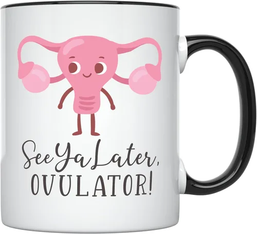 YouNique Designs Taza de café divertida de histerectomía, 11 onzas, taza de útero, taza de útero, taza de recuperación para mujeres después de una