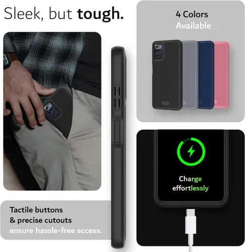 Miniatura 6 de TUDIA MergeGrip DualShield - Funda resistente para celular ZMAX 5G