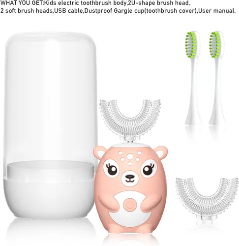 Miniatura 7 de Cepillos de dientes eléctricos para niños Rosa 2-6 Años