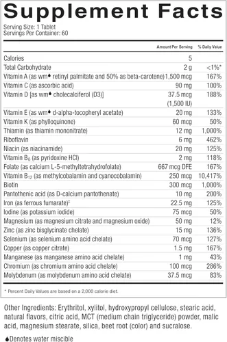 Miniatura 6 de Celebrate Vitamins Multi-Complete Chewables, 45 mg de hierro, multivitamínico bariátrico diario para pacientes con gastrectomía de manga y cirugía