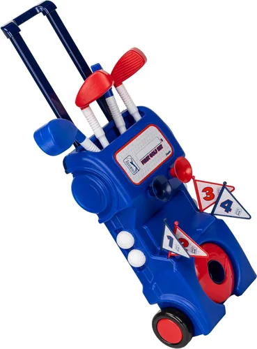 Franklin Sports PGA Tour MyFirst - Juego de palos de golf de plástico + pelotas para niños y niños pequeños, mini palos de juguete para derechos +