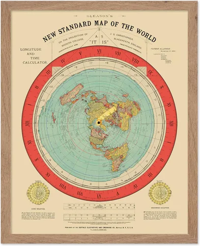 Miniatura 42 de Monem Art Mapa Monumental Vintage de Florencia Impresión - Póster de Viaje Retro - Arte de Italia - Gran Regalo para Hombres, Mujeres, Amantes
