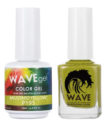Miniatura 209 de WAVEGEL - Juego dúo de gel y esmalte de uñas a juego - Colección Simplicity - #P109 Blizzard I 0.5 onzas