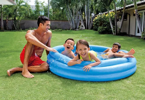 Miniatura 2 de INTEX 58426EP - Piscina inflable para niños, color azul cristal, 58 x 13 pulgadas, para mayores de 2 años