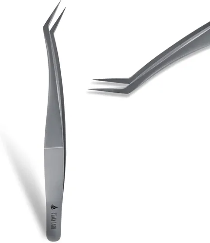 Miniatura 10 de Stacy Lash STL-1 Pinzas de extensión de pestañas aislantes/Suministros para extensiones clásicas y pestañas postizas individuales/Herramienta