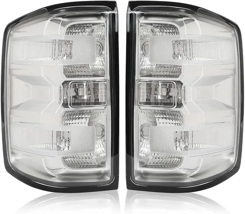 Miniatura 11 de G-PLUS Juego de luces traseras compatibles con Ford F150 2015 2016 2017, luces traseras izquierda y derecha, luces de freno con bombilla lente