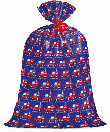 Miniatura 10 de WRAPAHOLIC Bolsa de regalo de plástico grande de 56 pulgadas, globo colorido con diseño de confeti para cumpleaños, fiestas o celebraciones de 1