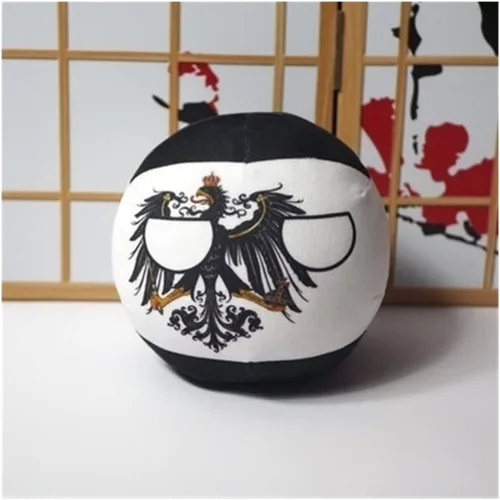Miniatura 14 de 7.9 in Poland Ball Estados Unidos, Canadá, Reino Unido, Francia, decoración de baile de campo, cosplay de anime, decoraciones de bandera (MX, 7.9 in)