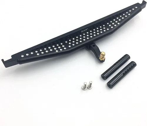 KYX Parachoques trasero de aleación de carreras para 1/10 RC Crawler TRX-4
