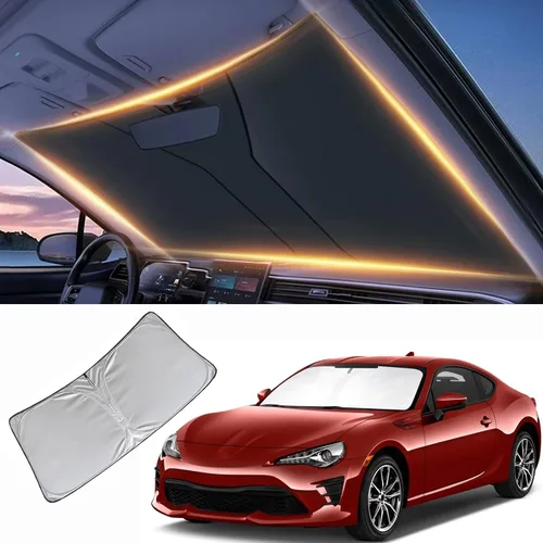 Miniatura 45 de Parasol para parabrisas delantero, protector de visera, accesorios para automóvil