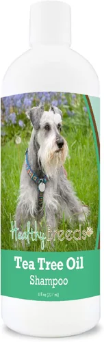 Miniatura 131 de Healthy Breeds Doberman Pinscher Champú de aceite de árbol de té, formulado para piel seca e irritada, reduce la caspa, aroma a gaulteria, 8 onzas