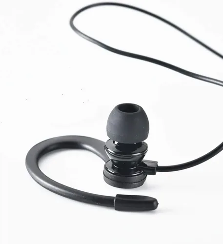 Miniatura 4 de Auriculares intrauditivos estéreo de un solo lado a auriculares mono,0.138 in Plug Ear Hook Earpiece,Compatible Android Smartphones Reproductores MP3