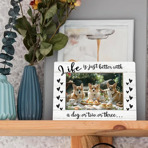 Miniatura 3 de Regalos para Amantes de Perros Marco de Fotos, Regalos para Amantes de Perros, Regalos Temáticos de Perros, Regalos de Perros para Mujeres, Marco