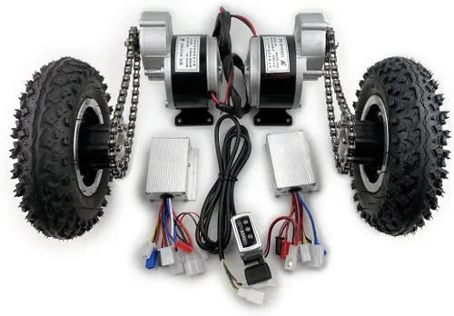 L-faster Carro de doble accionamiento fácil de transportar 440.9 lbs 8 pulgadas rueda conjunto para bricolaje l tirar carretilla capacidad 400lbs