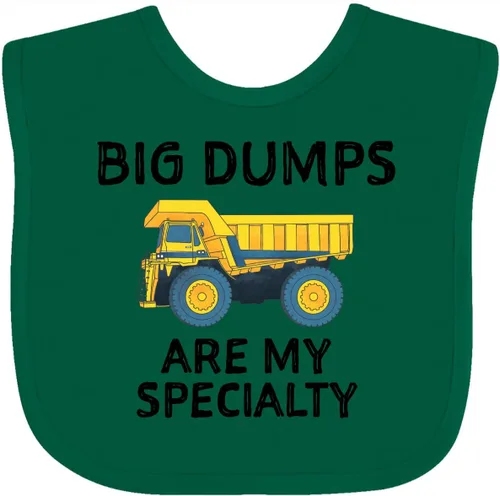Miniatura 12 de inktastic Big Dumps Are My Specialty - Divertido y lindo babero para bebé