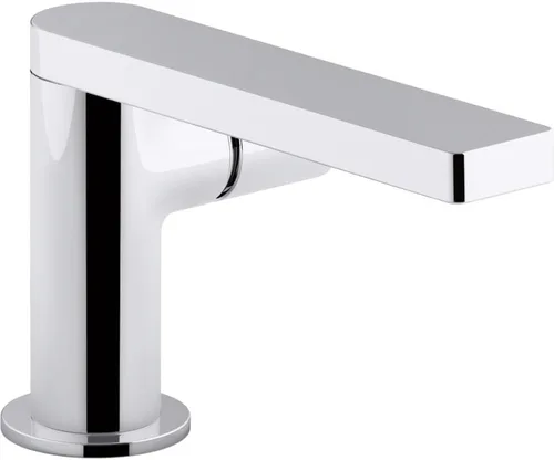 Kohler 73050-7-CP Composed Grifo de lavabo de baño monomando con mango cilíndrico, 1.2 gpm, cromo pulido