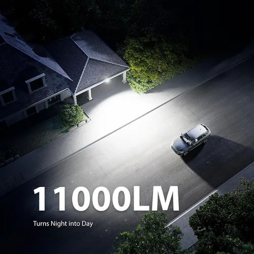 Miniatura 4 de Onforu Luces LED con sensor de movimiento de 100 W, luz de inundación del anochecer al amanecer, sensor de movimiento al aire libre, luces