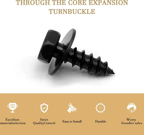 Miniatura 5 de 30 tornillos de cabeza hexagonal OE 90159-60498, tornillos de repuesto para RAV4 Avalon Camry Highlander Prius ES300h GS350