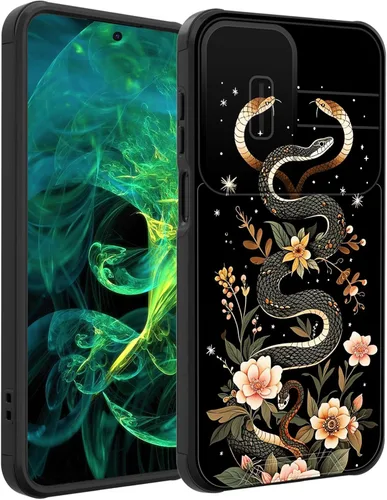 Miniatura 231 de Funda para Galaxy A16 5G con cubierta para cámara deslizante, resistente de doble capa, híbrida, a prueba de golpes, funda protectora resistente