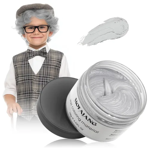 Miniatura 18 de Cera Temporal Negra para el Cabello - SOVONCARE Tinte Lavable para el Cabello para Hombres y Mujeres, Fijación Todo el Día, Arcillas Desechables