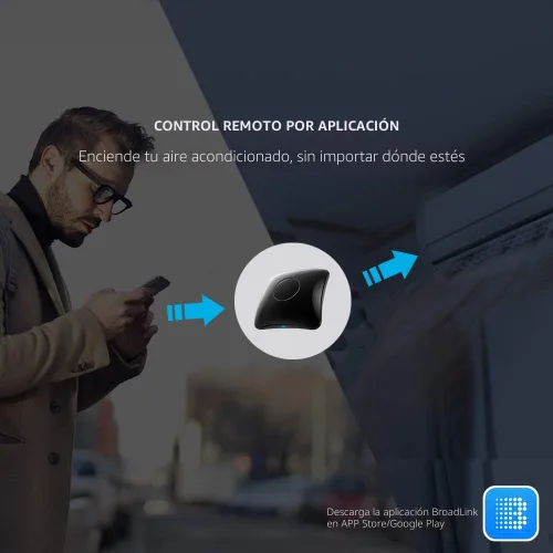 Miniatura 2 de BroadLink RM4 pro IR y RF Mando a distancia universal, concentrador de control remoto Wi-Fi de aprendizaje de código todo en uno para TV, aire