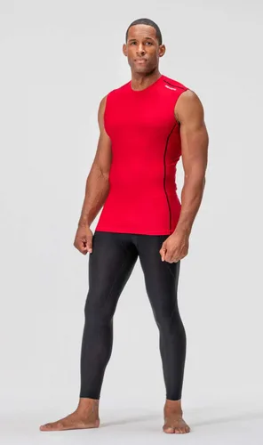 Miniatura 2 de DEVOPS Paquete de 3 camisas de compresión atléticas sin mangas para hombre