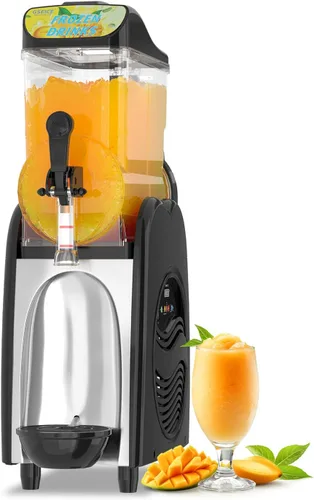 Máquina de granizado para el hogar, 4 galones, máquina de saneamiento ETL individual para bebidas congeladas de Margaritas Slushy, máquina de