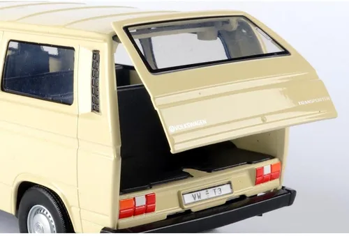 Miniatura 4 de VW Tipo 2 (T3) Van Beige Timeless Legends Series 1/24 Modelo de auto fundido a presión por Motormax 79376