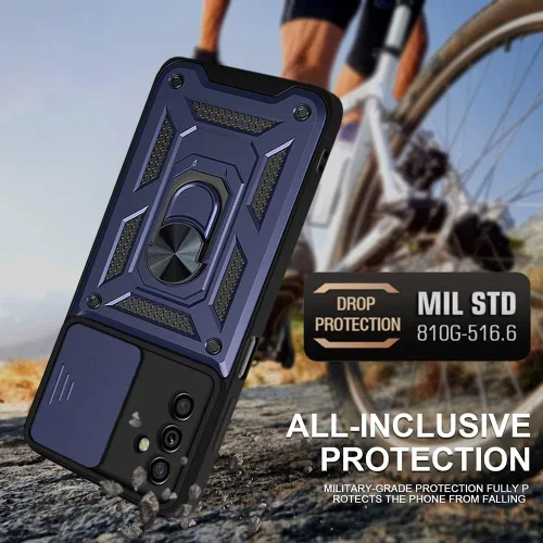 Miniatura 3 de Para Samsung Galaxy A13 5G Caso: Caja Del Teléfono Con Protector De Pantalla Para Samsung Galaxy A13 5G - Azul
