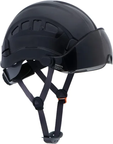 Miniatura 14 de Casco de seguridad – Casco aprobado por ANSI Z89.1 ajustable – Suspensión de trinquete de 6 puntos y cascos OSHA