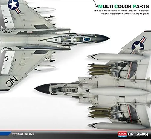 Miniatura 3 de Escala 1/72nd USN f-4j Phantom "Showtime 100" Academia Modelo Kit # 12515