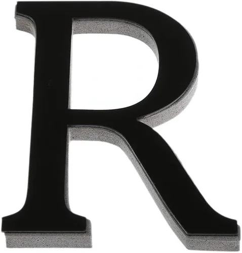 Miniatura 6 de Pegatinas de pared para pared, calcomanías para el hogar, 26 letras 3D, calcomanías de arte acrílico, decoración del hogar Y