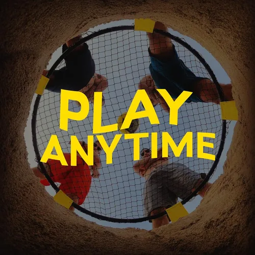 Miniatura 2 de Spikeball Kit estándar de 3 pelotas - Juego para el patio, la playa, el parque, interiores