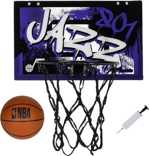 Miniatura 21 de Franklin Sports NBA Team Over the Door Aros de Baloncesto - Mini Aro de Baloncesto Interior para Niños + Juego de Pelota - Mini Aros para Fanáticos