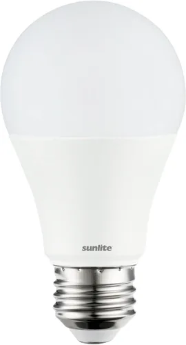 Sunlite 70324 Bombilla LED A19 de 3 vías, 5/9/15 vatios (equivalente a 40 W, 60 W, 100 W), 500-1000-1600 lúmenes, base E26 media, omnidireccional,