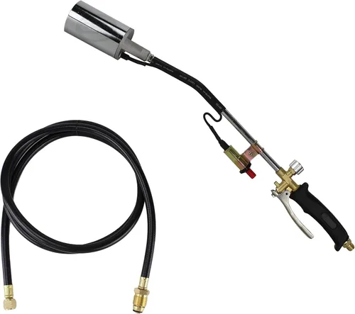 Miniatura 10 de TITUS Push-Start Antorcha de malezas de propano de alto rendimiento para techos de nieve de hielo de madera