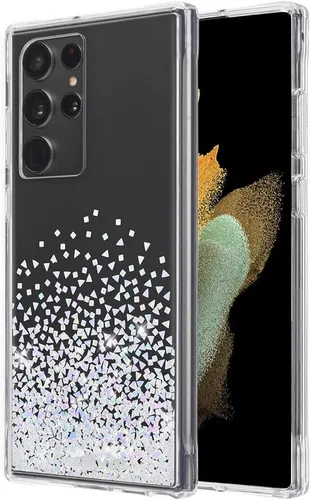 Miniatura 7 de Case-Mate - Twinkle Ombre - Funda para Samsung Galaxy S22 Ultra - Elementos de lámina reflectante - Protección contra caídas de 10 pies - 6.8