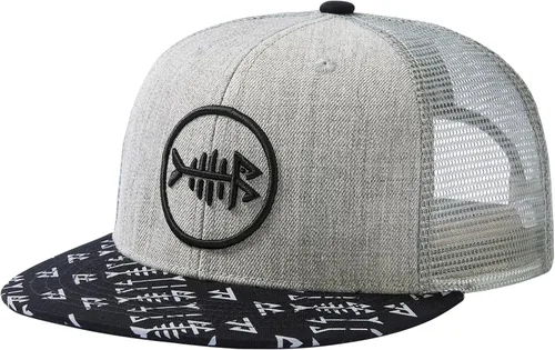 Miniatura 6 de BASSDASH Gorra de Camionero de Ala Plana Ajustable con Snapback y Malla para Hombres y Mujeres