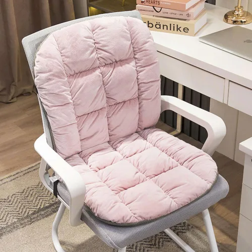 Miniatura 15 de Cojín para Silla de Escritorio Antideslizante Cojín de Asiento Mecedora Almohadilla para Silla de Oficina Cojín de Asiento de Dormitorio con Soporte