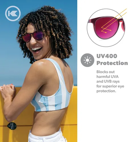 Miniatura 27 de Knockaround Mai Tais - Gafas de sol polarizadas para mujeres y hombres, lentes resistentes a los impactos y protección completa UV400