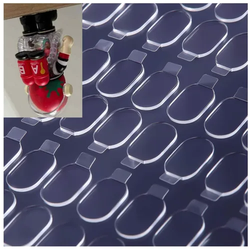 Puntos de Pegamento Transparentes Removibles Sticky Tack, Masilla para Póster Resistente al Agua Puntos de Doble Cara para Decoración de Fiestas