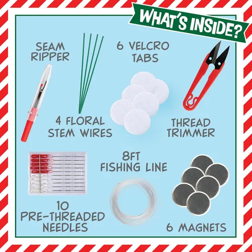 Miniatura 2 de SCS Direct Elf Upgrade Kit completo de bricolaje - Pose, cuelga, dobla tu elfo de Navidad - Todo lo que necesitas para hacer que tu muñeca