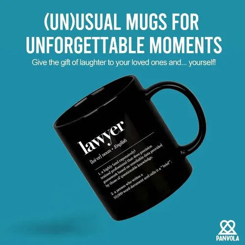 Miniatura 2 de Taza con definición de abogado, regalos de abogado, estudiantes de derecho, regalos de graduación para nuevos abogados, vasos de cerámica, 11 onzas