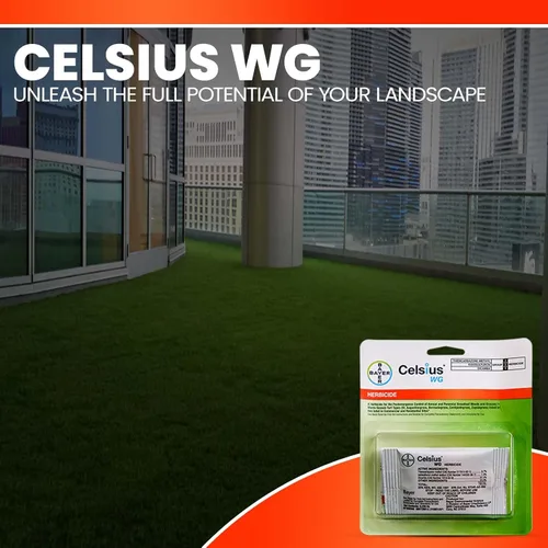 Miniatura 7 de Eliminador de malezas antes y posteriores al césped - Celsius - WG - 0.226 oz - Control de malezas de hoja ancha - Tratamiento de césped - Mata
