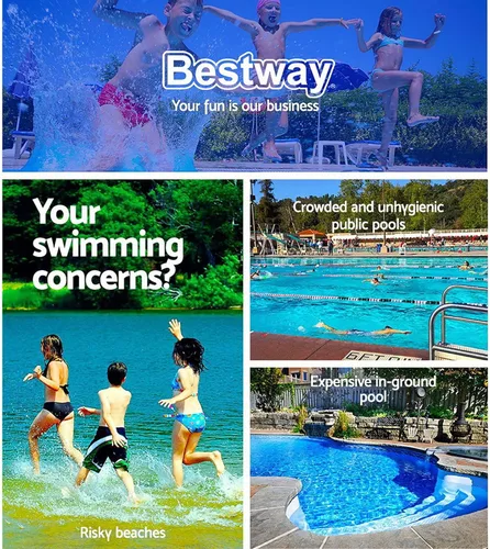 Miniatura 3 de Bestway 51117 Piscina, multicolor, 62 x 18 pulgadas