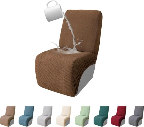 Miniatura 57 de Fundas de sofá reclinable seccional 100% impermeables para sofá reclinable en forma de L, funda de sofá modular de esquina en forma de L, fundas