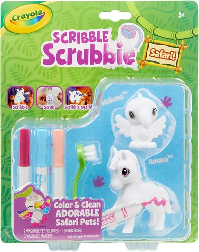 Miniatura 12 de Crayola Scribble Scrubbie Pets, Perro y Gato, Juguetes para Niños, Regalo para Niñas y Niños, Edad 3, 4, 5, 6