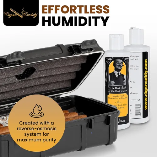 Miniatura 6 de Cigar Caddy Humidificación, solución activadora de 16 onzas (paquete de 2)