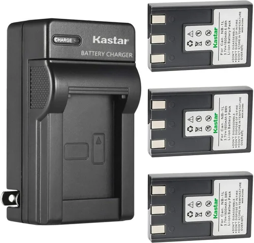Miniatura 6 de Kastar - Cargador de batería de pared para Canon NB-1L, NB-1LH, Canon CB-2L, CB-2LS CB-2LSE, CBC-NB1 Charger, Canon PowerShot S300, PowerShot S330